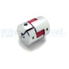 Flex Shaft Acople Stepper 6.35x8 mm