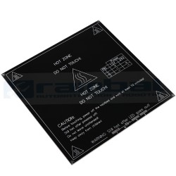 3MM MK3 Placa Aluminio PCB Cama de Calor