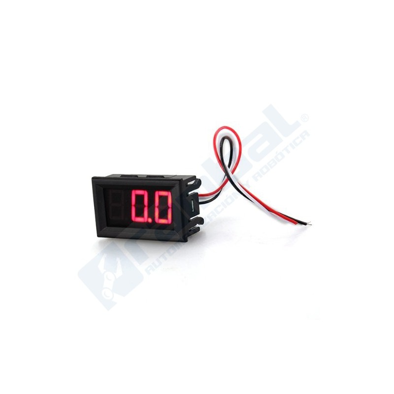 Mini Voltimetro 3 digitos 0-100 V