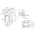 Soporte para motor paso a paso NEMA 17