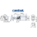 Motor-Reductor Metálico N20 380:1