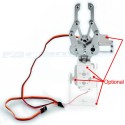 Brazo Robotico de Pinza Metalico