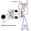 Regulador velocidad PWM para motores y cargas de CC