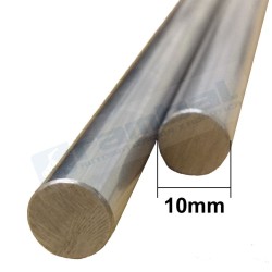 Eje Guia Shaft Lineal Cromado 10mm x 500mm