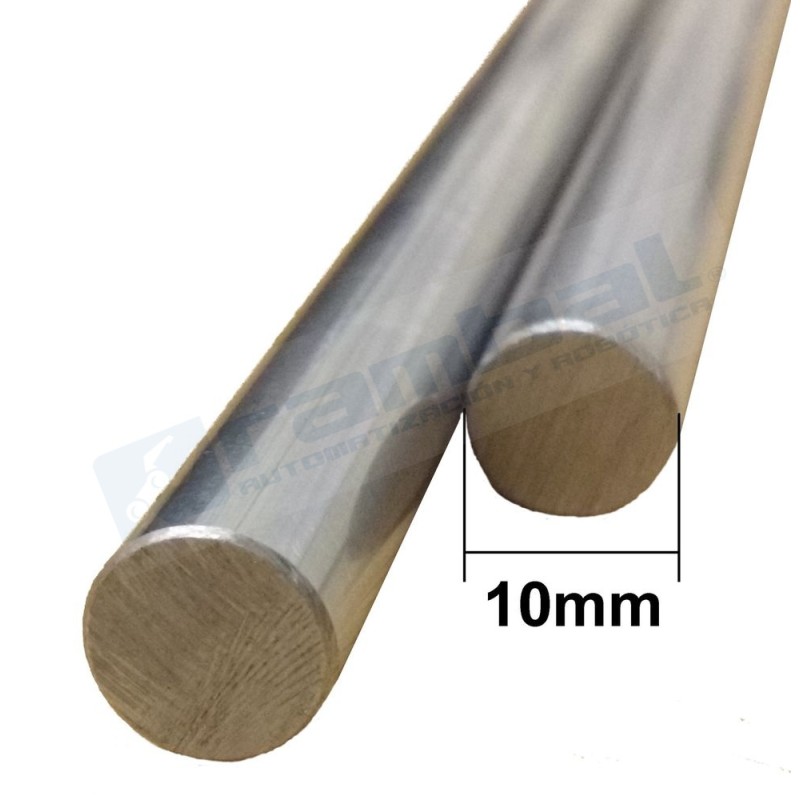 Eje Guia Shaft Lineal Cromado 10mm x 500mm