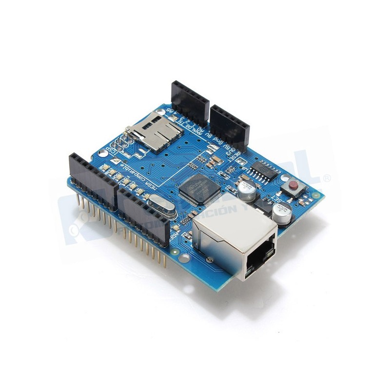 Ethernet Shield W5100 (sin PoE)