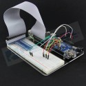 BreadBoard 830 puntos + Placa de prototipo para Baspberry Pi 3 y 2 modelo B