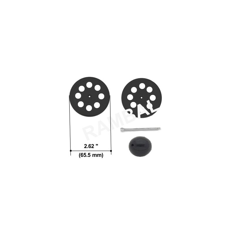 HomeBot/BoeBot Wheel Set