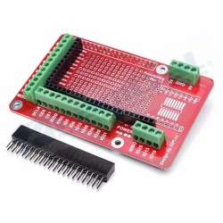 Shield Board Prototipo Expansion Raspberry Pi 2/3 Modelo B Y B+