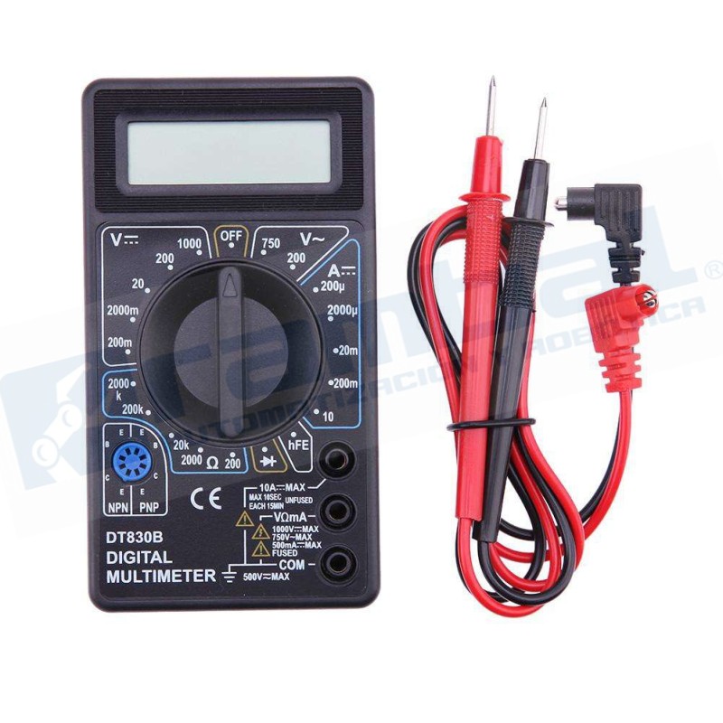 DT830B LCD Multimetro Digital