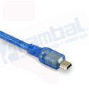 Cable USB A Macho /Mini B Macho 30 cms