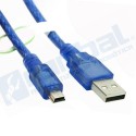 Cable USB A Macho /Mini B Macho 30 cms