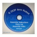 Metallic Robotic Arm 6 DOF v1