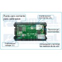Voltimetro Amperimetro 100V 10A display rojo azul