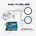 Anillo 16 LEDs RGB WS2812B