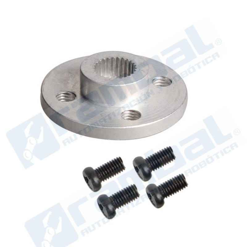 Acople metalico Servomotor