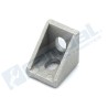 Soporte esquina para perfil 20x20x17mm
