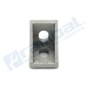 Soporte esquina para perfil 20x20x17mm