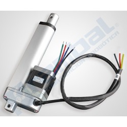 Actuador lineal motor paso a paso 4"