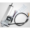 Actuador lineal motor paso a paso 4"