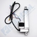 Actuador lineal motor paso a paso 4"