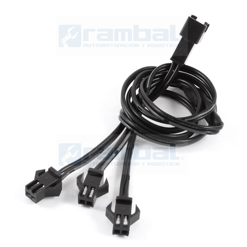 Conector Splitter 3 vías para EL WIRE