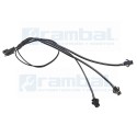 Conector Splitter 3 vías para EL WIRE