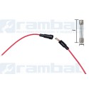 Portafusible atornillable 22AWG 24cm