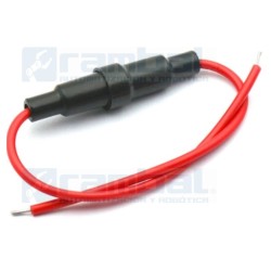 Portafusible atornillable 22AWG 24cm