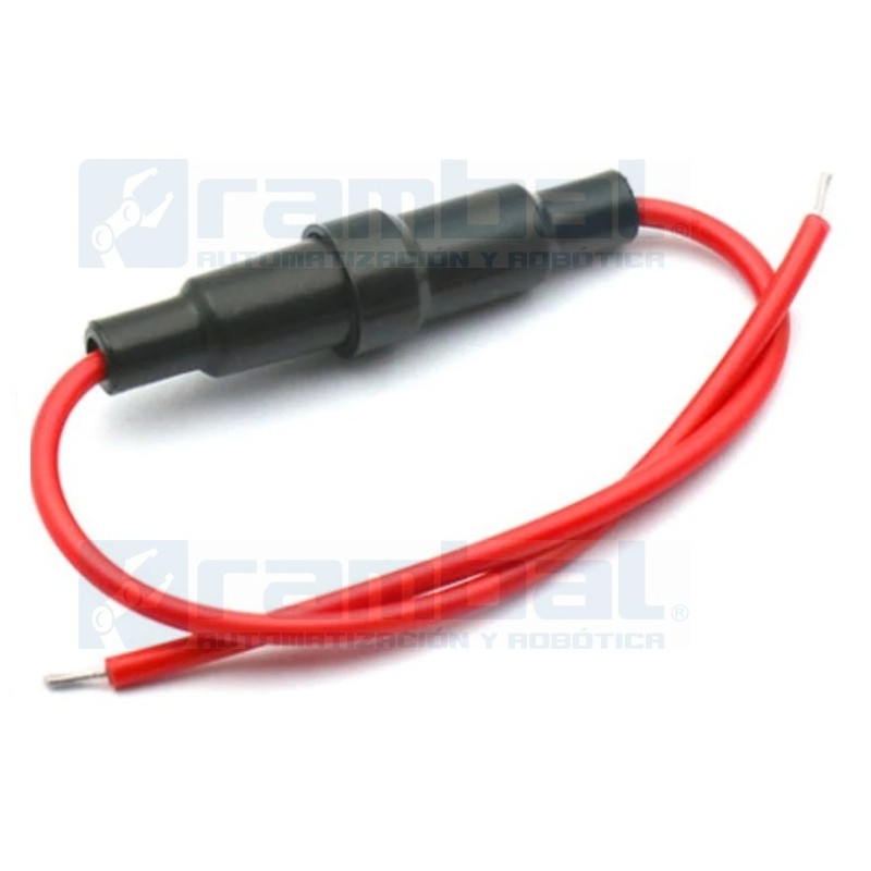 Portafusible atornillable 22AWG 24cm