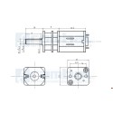 Motor-Reductor Metalico GA12Y N20 60RPM