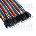 40 Cables de conexion de 20 cm Macho/Hembra Super Life