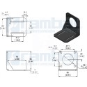 Soporte para motor paso a paso NEMA 23