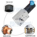 Motoreductor 12v 40rpm