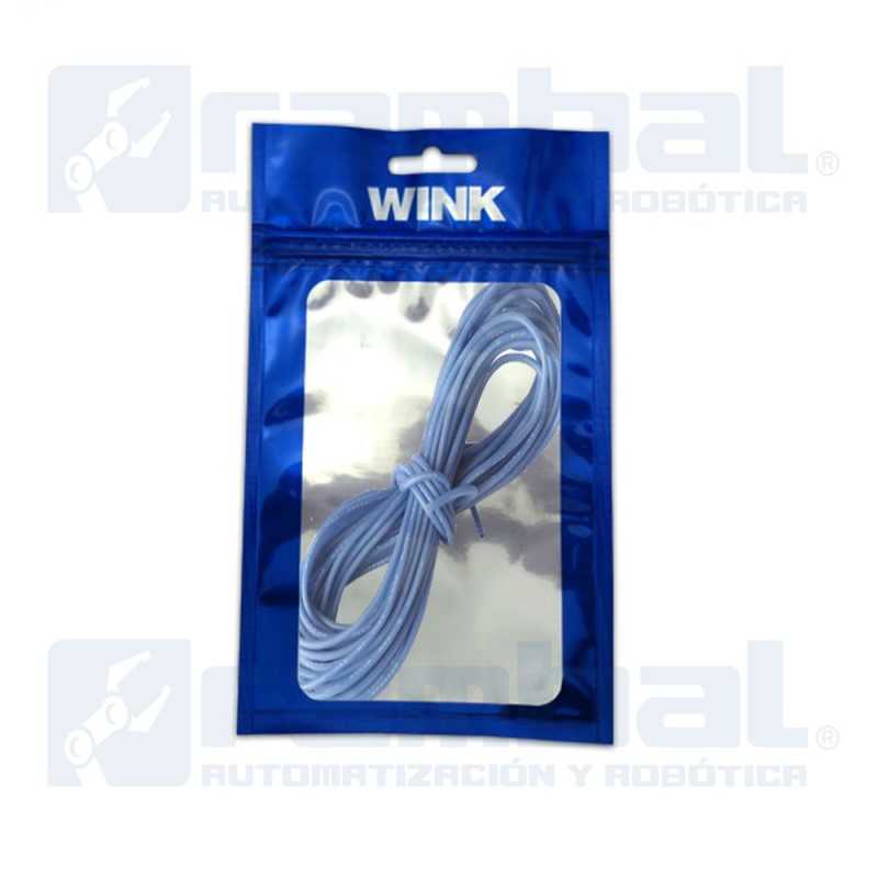 Cable Flexible 18 AWG Azul