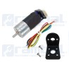 kit motor reductor con encoder 100rpm con soporte