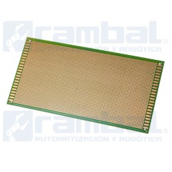 Tarjeta pcb perforada 12x18 cm