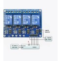 Module Relay 4 Canales Optoacoplado