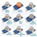 Kit sensores de gas serie MQ
