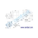 3D Stepper motor kit 380mm