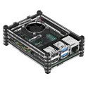 Caja acrilica Raspberry pi4 + FAN
