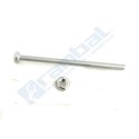Tornillo y Tuerca M3 Metálico 30mm.