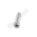 Tornillo y Tuerca M4 Metálico 20mm.