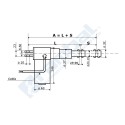 Actuador Lineal Electrico Matusy 4" 04AX 10mm/s.