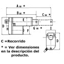 Listado Actuadores Lineales Matusy