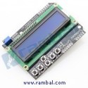 Shield LCD 2x16 azul + Teclado
