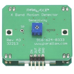 X-Band Motion Detector ( Detecta objetos mediante Doppler)