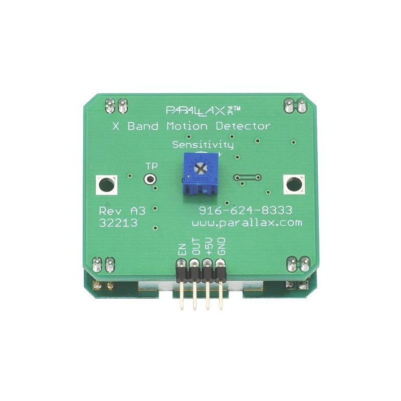 X-Band Motion Detector ( Detecta objetos mediante Doppler)