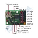 Micro Maestro 6-Channel USB Servo Controller (Assembled)
