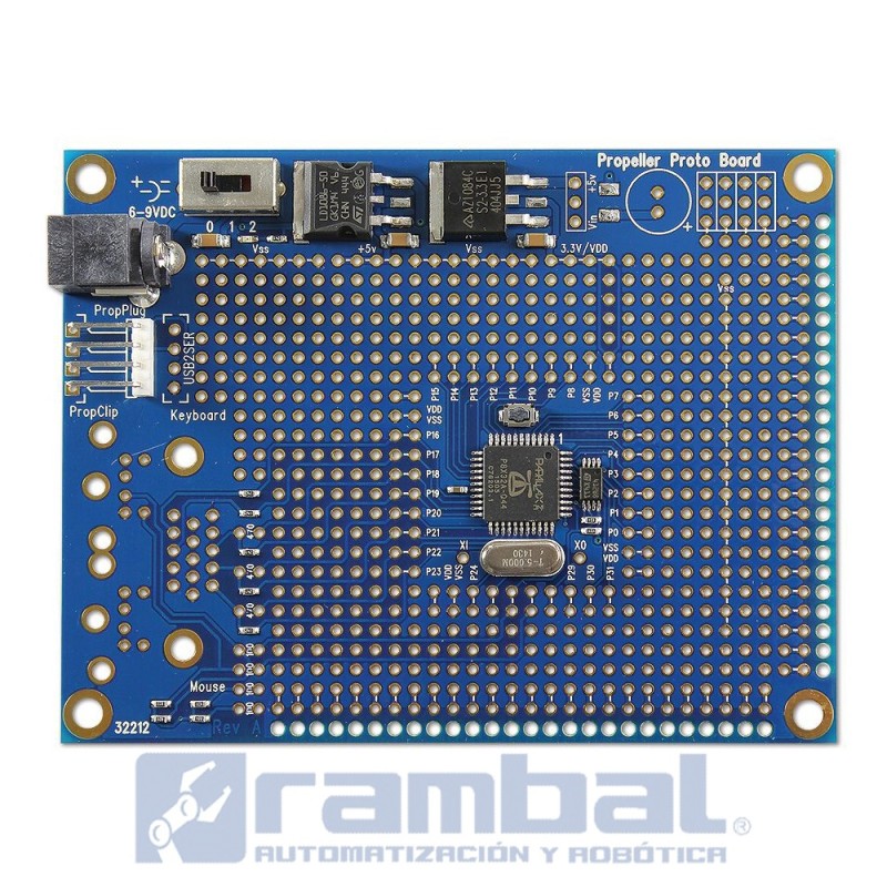 Propeller Proto Board Serial